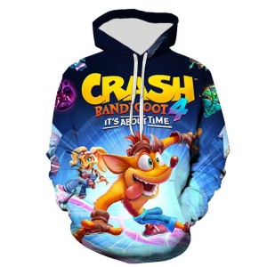 BLUZA 3D dla dzieci BAJKA bandicoot ROZMIAR 100-160