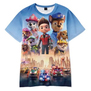 Koszulka T-Shirt 3D bajka PSI PATROL Dla Dzieci ROZMIAR 100-160