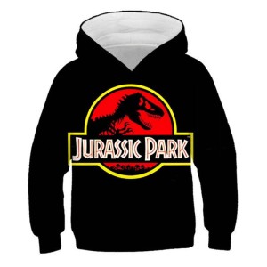 BLUZA 3D dla dzieci Park Jurajski dinozaury ROZMIAR 100-160