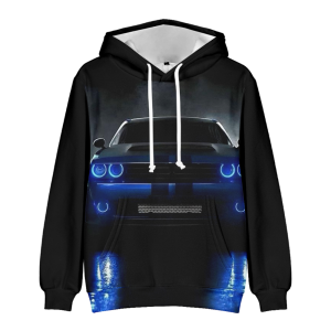 BLUZA 3D samochód DODGE auto UNISEX rozmiar  XXS-4XL