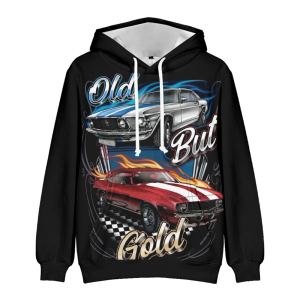 BLUZA 3D samochód FORD MUSTANG auto UNISEX rozmiar  XXS-4XL
