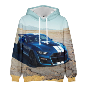 BLUZA 3D samochód FORD MUSTANG auto UNISEX rozmiar  XXS-4XL