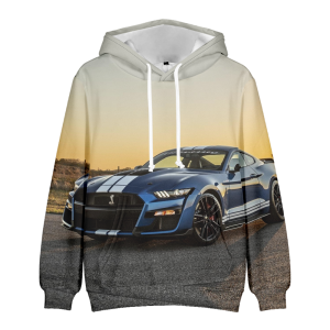 BLUZA 3D samochód FORD MUSTANG auto UNISEX rozmiar  XXS-4XL