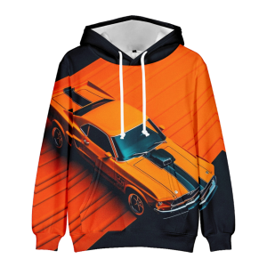 BLUZA 3D samochód FORD MUSTANG auto UNISEX rozmiar  XXS-4XL