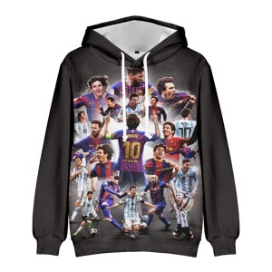 BLUZA 3D PIŁKARSKA BARCELONA Dla Dzieci