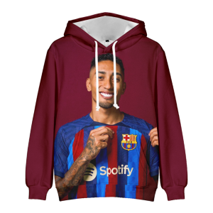 BLUZA 3D Piłkarska BARCELONA 100-160