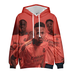 BLUZA 3D Piłkarska REAL MADRYT 100-160