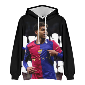 BLUZA 3D Barcelona YAMAL ROZMIAR 100-160