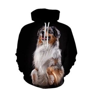 BLUZA 3D dla dzieci Zwierzęta pies ROZMIAR 100-160