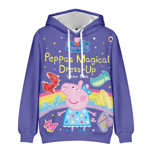 BLUZA 3D Dla Dzieci PEPPA 2025 r.100-160