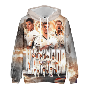 Bluza 3D dla dzieci Real Madryt Rozmiar 100-160 chłopięca sportowa