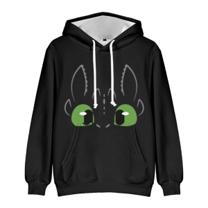 Bluza 3D dla dzieci Jak Wytresować Smoka rozmiar 100-160 sportowa z kapturem