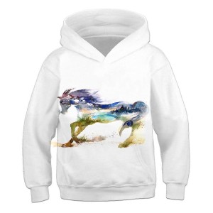 BLUZA 3D dla dzieci Zwierzęta koń ROZMIAR 100-160