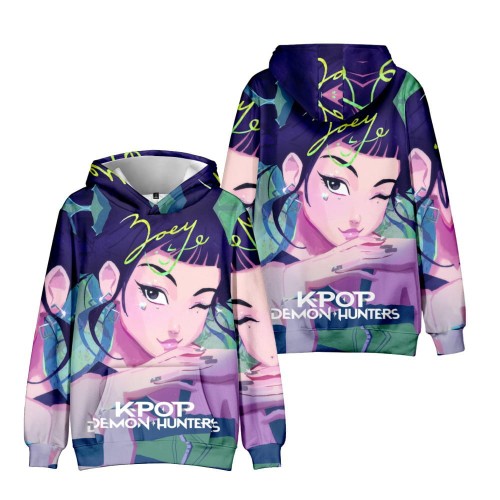 BLUZA 3D Dla Dzieci K-POP Demon Hunters Nowa Kolekcja
