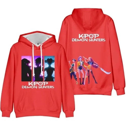 BLUZA 3D Dla Dzieci K-POP Demon Hunters Nowa Kolekcja