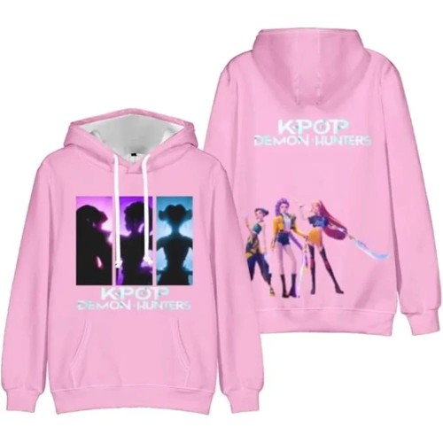 BLUZA 3D Dla Dzieci K-POP Demon Hunters Nowa Kolekcja