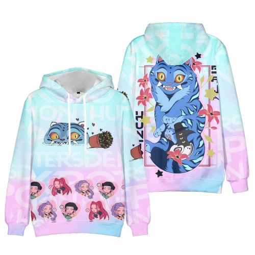 BLUZA 3D Dla Dzieci K-POP Demon Hunters HUNTRIX