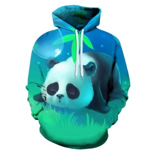BLUZA 3D dla dzieci Zwierzęta panda ROZMIAR 100-160