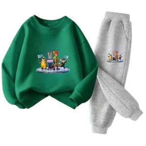 Komplet Dresowy DISNEY dla dzieci UNISEX Zwierzogród dwuczęściowy roz.90-150 cm