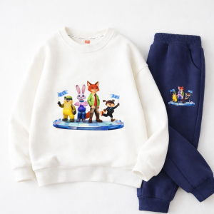 Komplet Dresowy DISNEY dla dzieci UNISEX Zwierzogród dwuczęściowy roz.90-150 cm