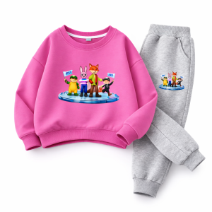 Komplet Dresowy DISNEY dla dzieci UNISEX Zwierzogród dwuczęściowy roz.90-150 cm
