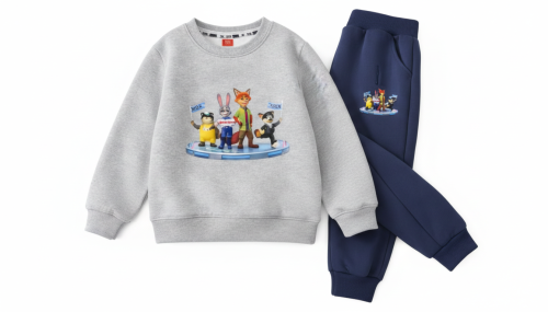 Komplet Dresowy DISNEY dla dzieci UNISEX Zwierzogród dwuczęściowy roz.90-150 cm