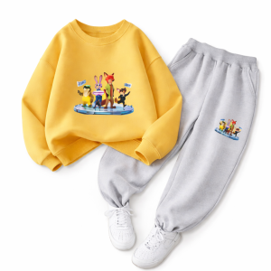 Komplet Dresowy DISNEY dla dzieci UNISEX Zwierzogród dwuczęściowy roz.90-150 cm