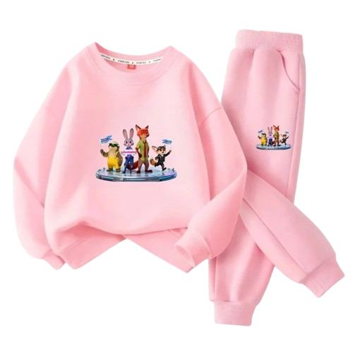 Komplet Dresowy DISNEY dla dzieci UNISEX Zwierzogród dwuczęściowy roz.90-150 cm