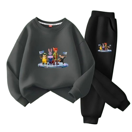 Komplet Dresowy DISNEY dla dzieci UNISEX Zwierzogród dwuczęściowy roz.90-150 cm