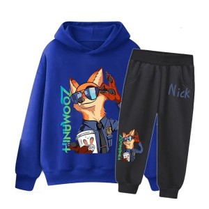 Komplet Dresowy DISNEY dla dzieci ZOOTOPIA UNISEX Zwierzogród NICK roz.90-150 cm
