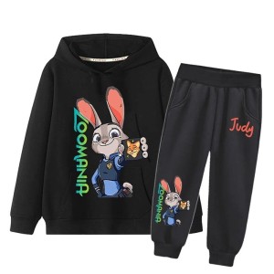 Komplet Dresowy DISNEY dla dzieci ZOOTOPIA UNISEX Zwierzogród JUDY roz.90-150 cm