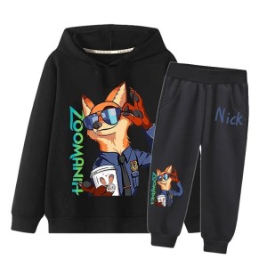 Komplet Dresowy DISNEY dla dzieci ZOOTOPIA UNISEX Zwierzogród NICK roz.90-150 cm