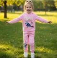 Różówy Komplet Dresowy DISNEY dla dzieci ZOOTOPIA dziewczynka Zwierzogród JUDY roz.90-150 cm