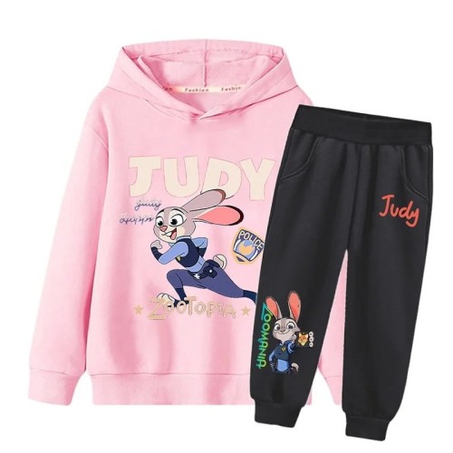 Dziewczęcy Komplet Dresowy DISNEYZOOTOPIA dla dzieci Zwierzogród JUDY roz.90-150 cm