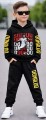 Komplet dresowy dla dzieci CR7 z nadrukiem Cristiano Ronaldo "SIUUU" – bluza 3D + spodnie