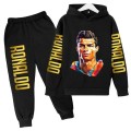 Komplet dresowy dla dzieci CR7 z nadrukiem Cristiano Ronaldo – bluza 3D + spodnie