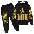 Komplet dresowy dla dzieci CR7 z nadrukiem Cristiano Ronaldo – bluza 3D + spodnie