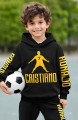 Komplet dresowy dla dzieci CR7 z nadrukiem Cristiano Ronaldo – bluza 3D + spodnie