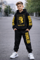 Komplet dresowy dla dzieci CR7 z nadrukiem Cristiano Ronaldo – bluza 3D + spodnie