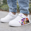Buty dziecięce sportowe sneakersy białe dla dzieci z nadrukiem K-POP Demon Hunters roz.28-40