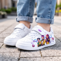 Buty dziecięce sportowe sneakersy białe dla dzieci z nadrukiem K-POP Demon Hunters roz.28-40
