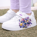 Buty dziecięce sportowe sneakersy białe dla dzieci z nadrukiem K-POP Demon Hunters roz.28-40