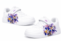 Buty dziecięce sportowe sneakersy białe dla dzieci z nadrukiem K-POP Demon Hunters roz.28-40