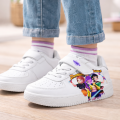 Buty dziecięce sportowe sneakersy białe dla dzieci z nadrukiem K-POP Demon Hunters roz.28-40
