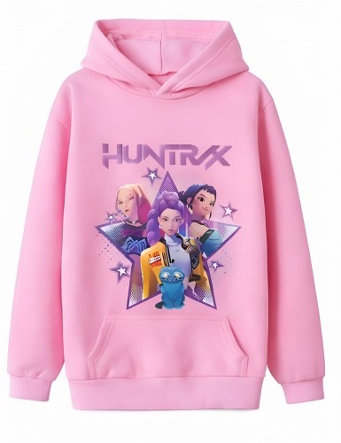 BLUZA 3D Dla Dzieci UNISEX K-POP Demon Hunters HUNTRIX rozmiar 100-160 cm