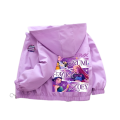 Kurtka wiosenna z kapturem UNISEX dla dzieci K-Pop Demon Hunters wodoodporna roz. 90-160 cm