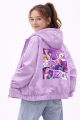 Kurtka wiosenna z kapturem UNISEX dla dzieci K-Pop Demon Hunters wodoodporna roz. 90-160 cm