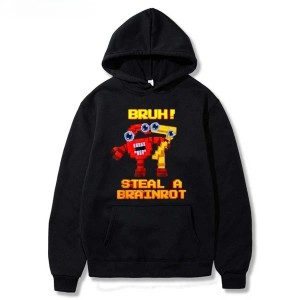 BLUZA 3D Dla Dzieci UNISEX streetwear SIX SEVEN 67 Bruh! Steal a Brainrot rozmiar 100-160 cm