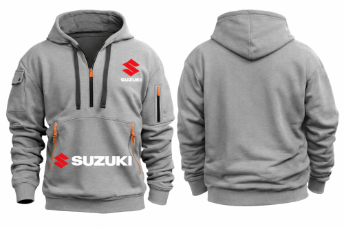 Męska Bluza z Kapturem SUZUKI oddychająca z kieszeniami roz. S-3XL