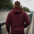 Męska Bluza z Kapturem SUZUKI oddychająca z kieszeniami dla fana motoryzacji roz. S-3XL